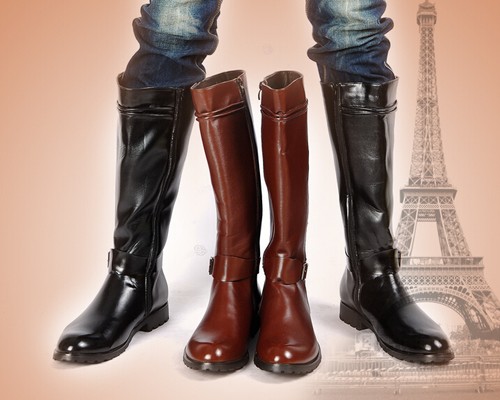 men's fashion knee high boots